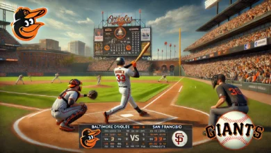 baltimore orioles vs san francisco giants match player stats