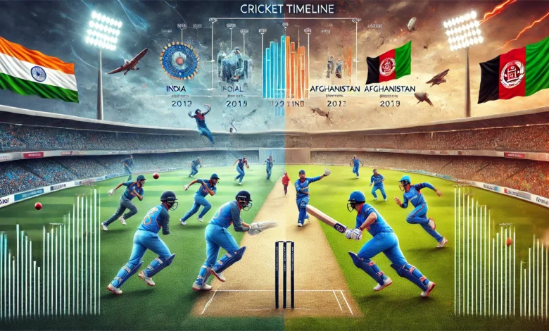 India National Cricket Team vs Afghanistan National Cricket Team Timeline