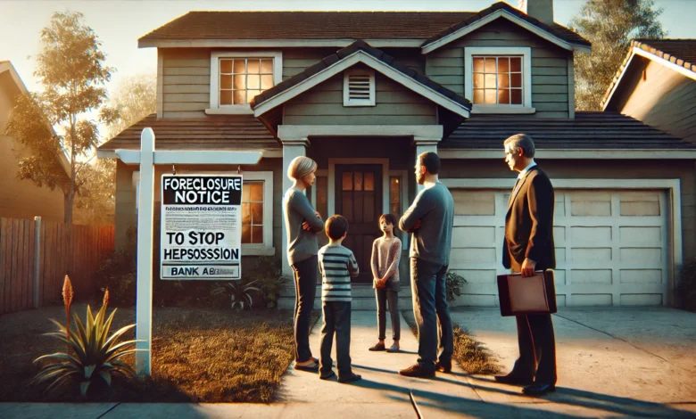 stop house repossession