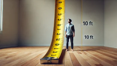 how long is 10 ft