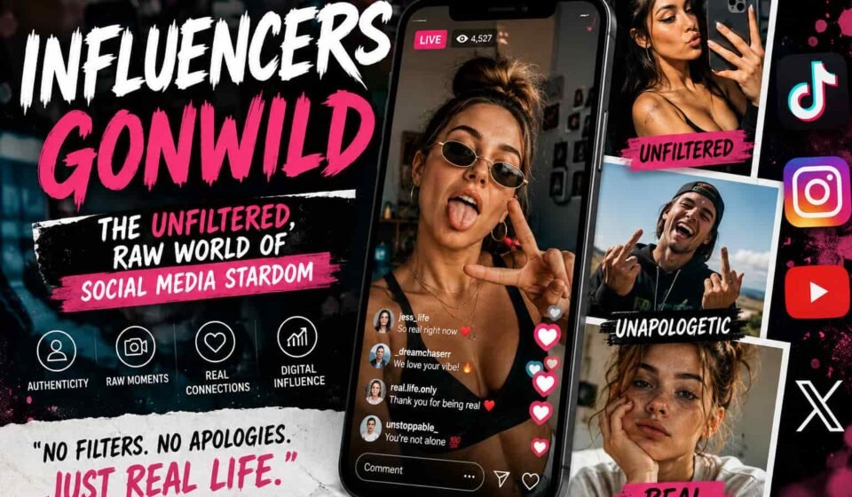 Influencersgonwild: Exploring the Raw, Unfiltered World of Social Media Fame