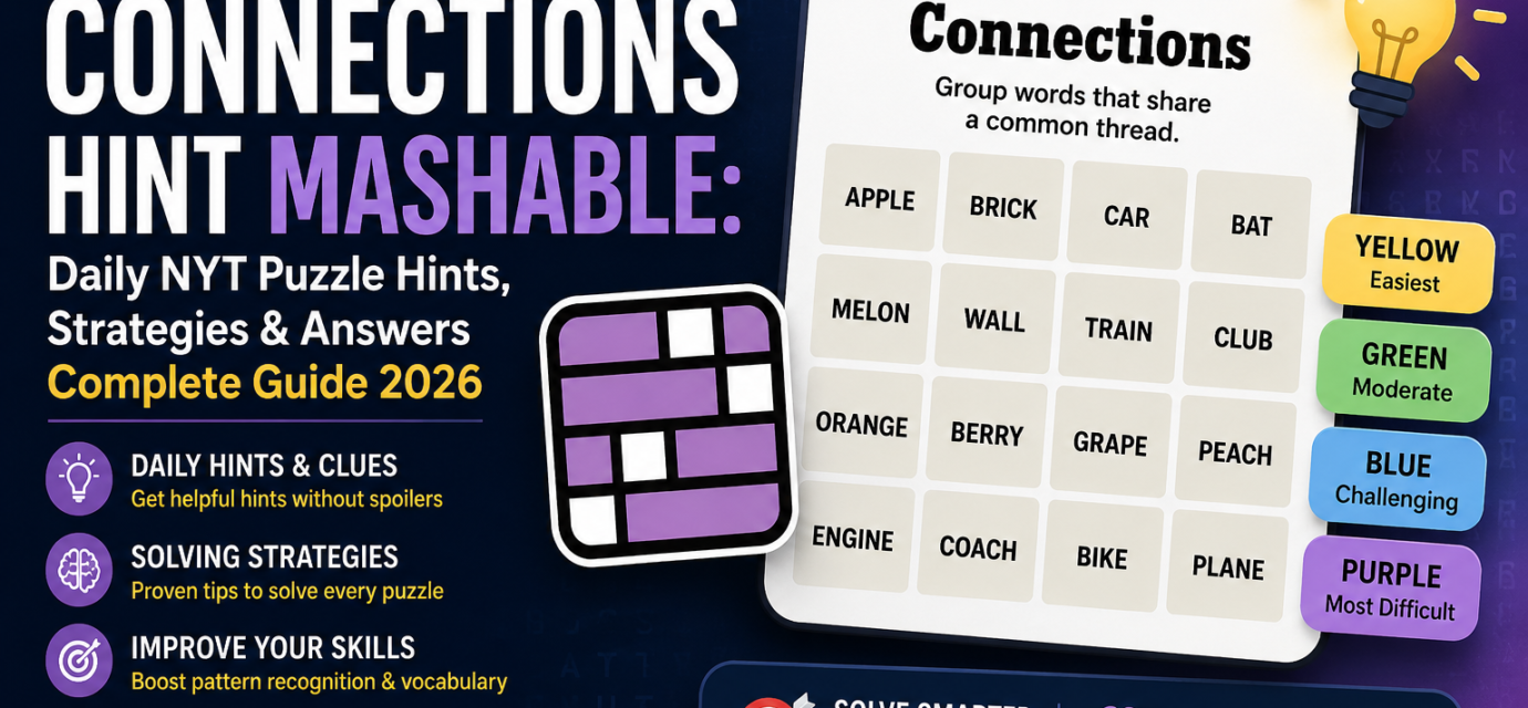 Connections Hint Mashable