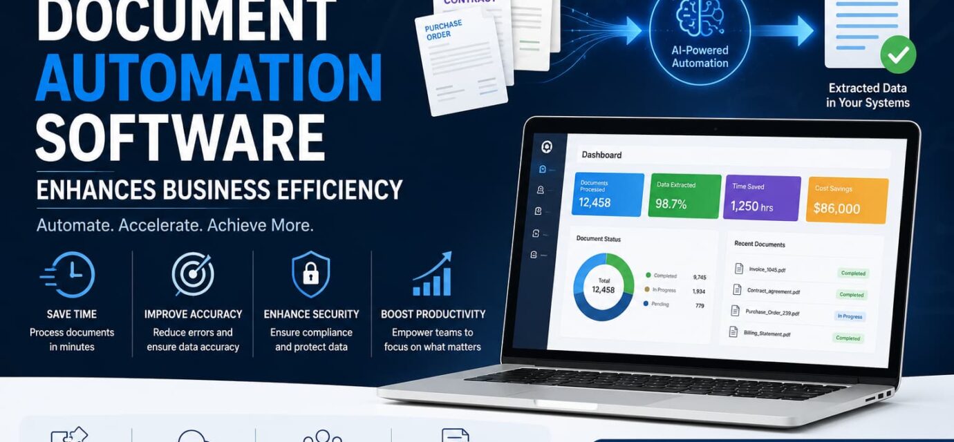 How Document Automation Software Enhances Business Efficiency