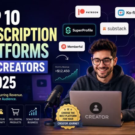 Top 10 Subscription Platforms for Creators in 2025